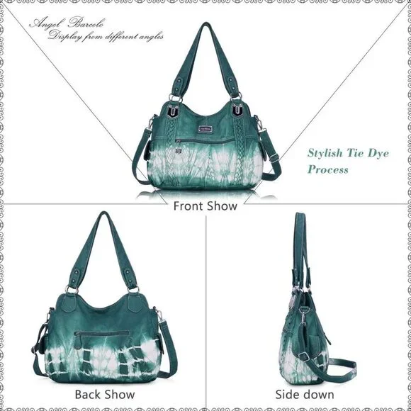 Roomy Fashion Hobo Womens Handbags Ladies Purse Satchel Shoulder Bags Tote Washe